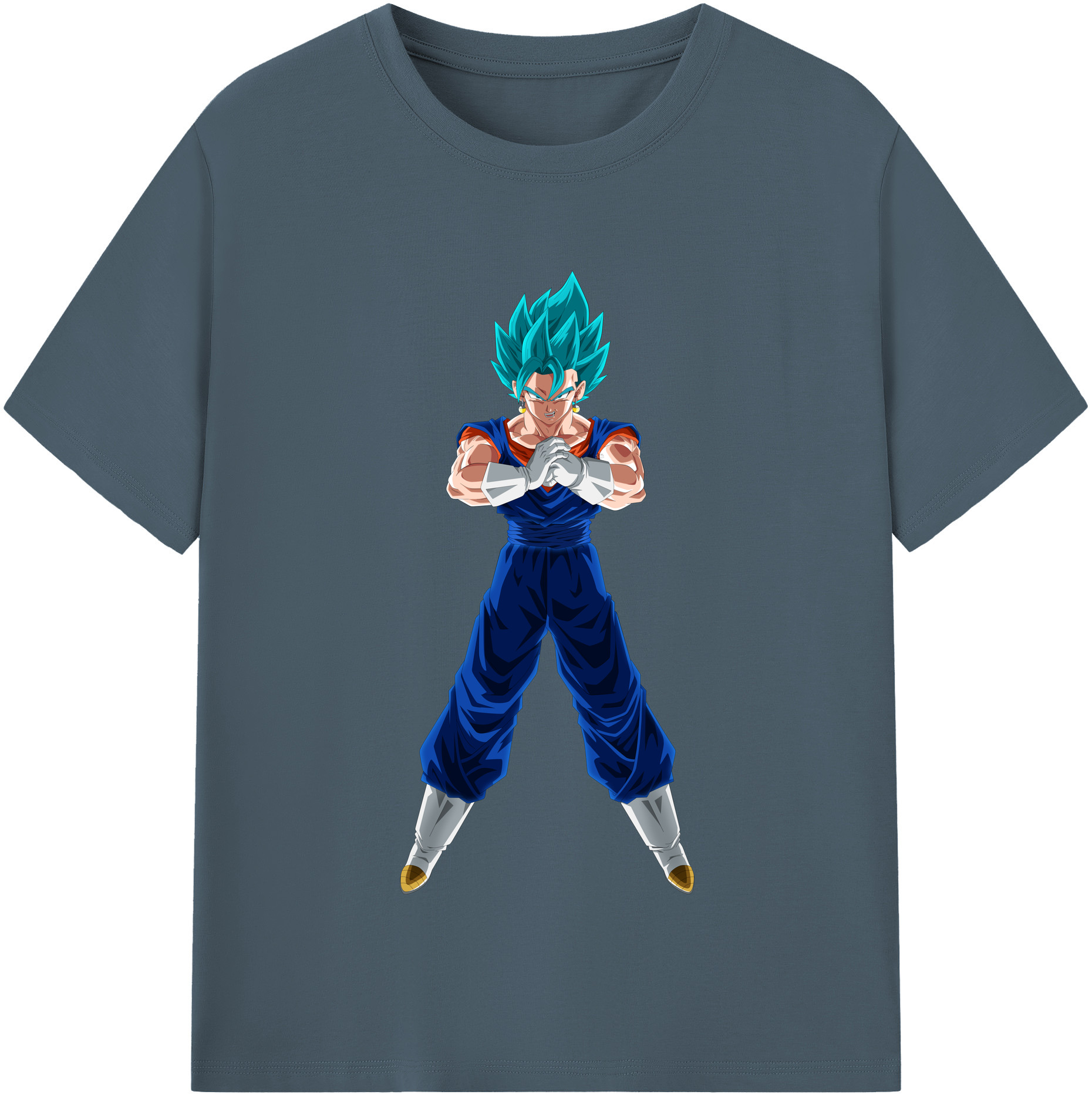 （画像用） ドラゴンボール ベジット DRAGON BALL Vegetto 綿100％半袖Tシャツ（フロントプリント）
